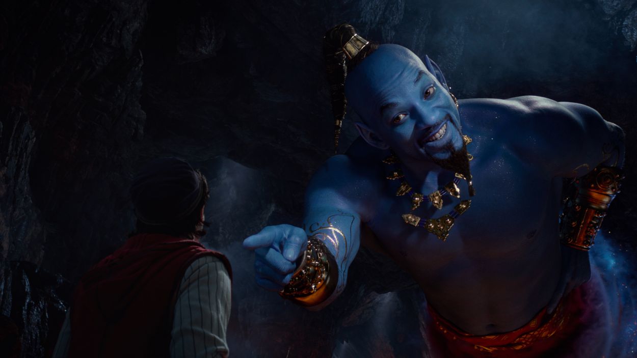 Will Smith s el geni al film 'Aladdin', una pellcula de Walt Disney / Foto: The World Disney Company (via ACN)