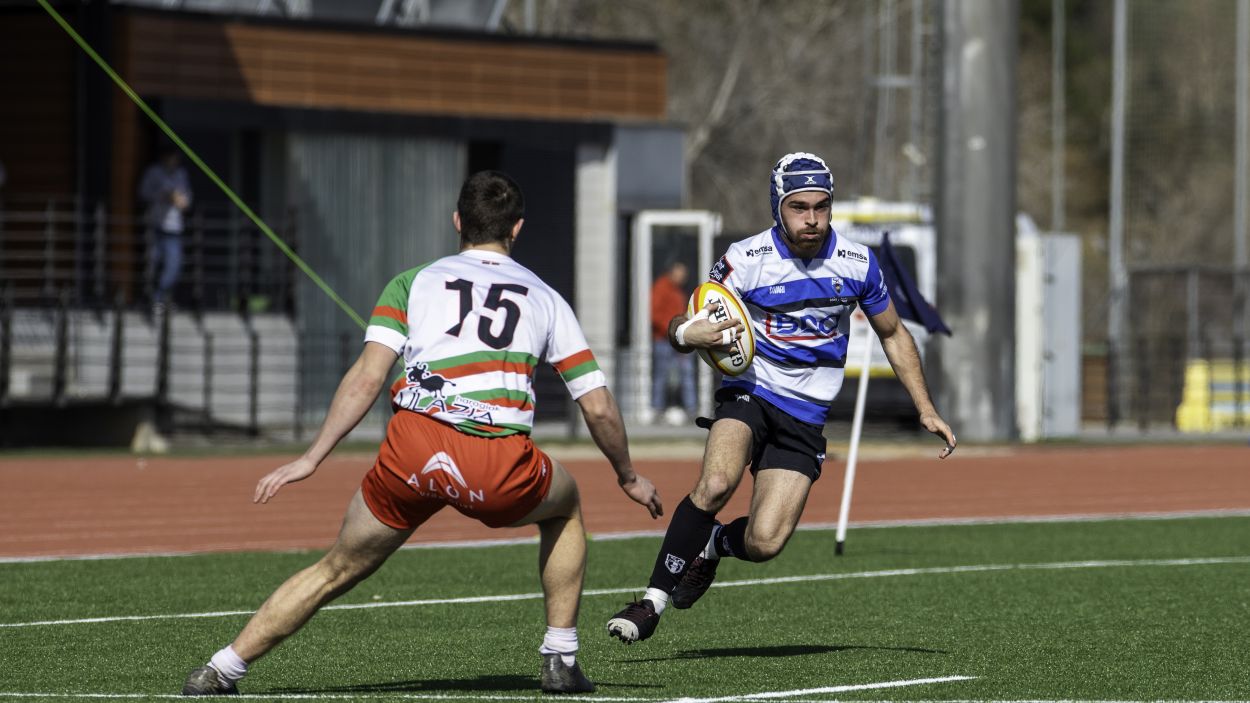 El Rugby Sant Cugat vol guanyar a la Guinardera / Foto: Roger Menescal