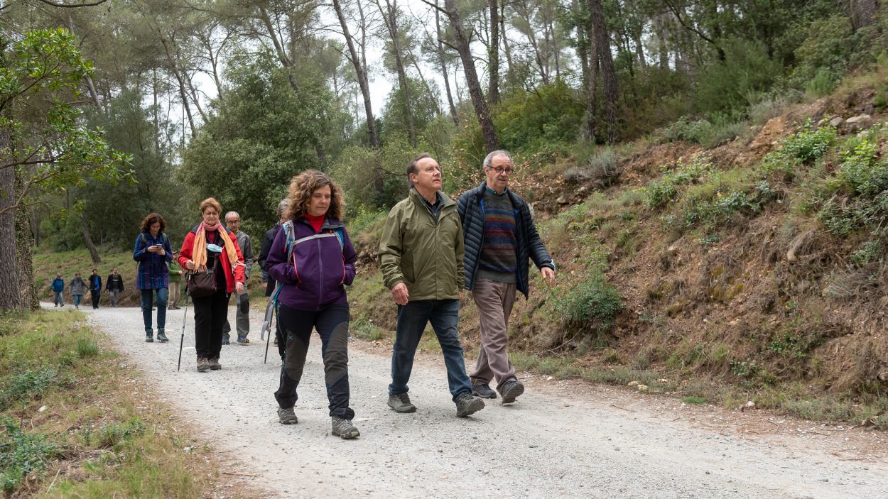 La caminada passarà per pistes de Sant Cugat / Foto: Ajuntament