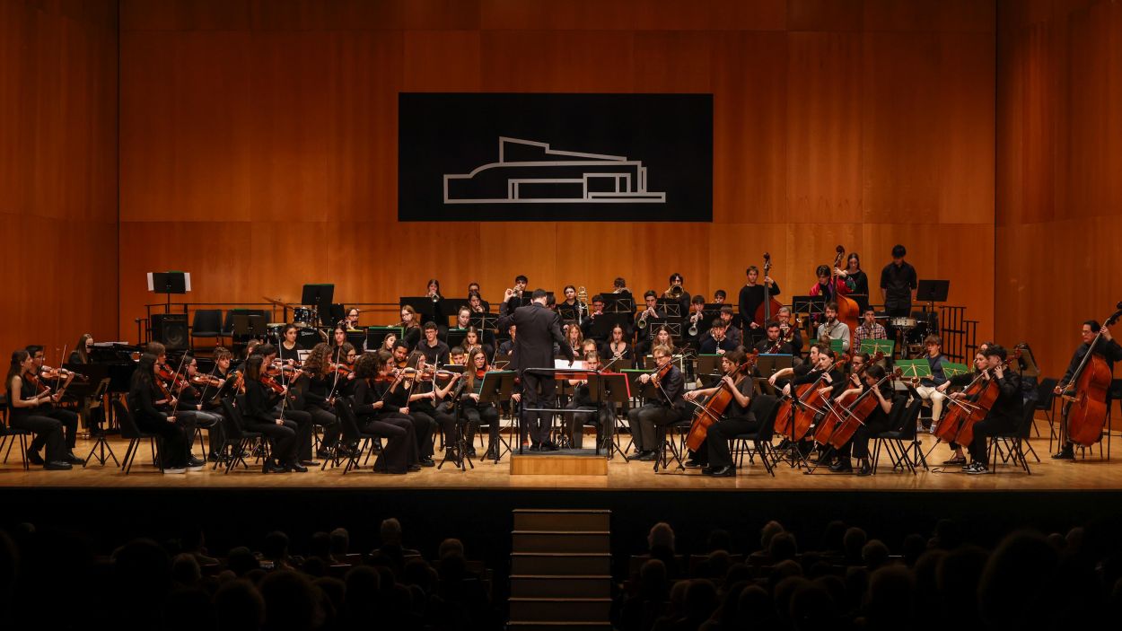 Un dels moments del concert al Teatre-Auditori / Foto: Ajuntament