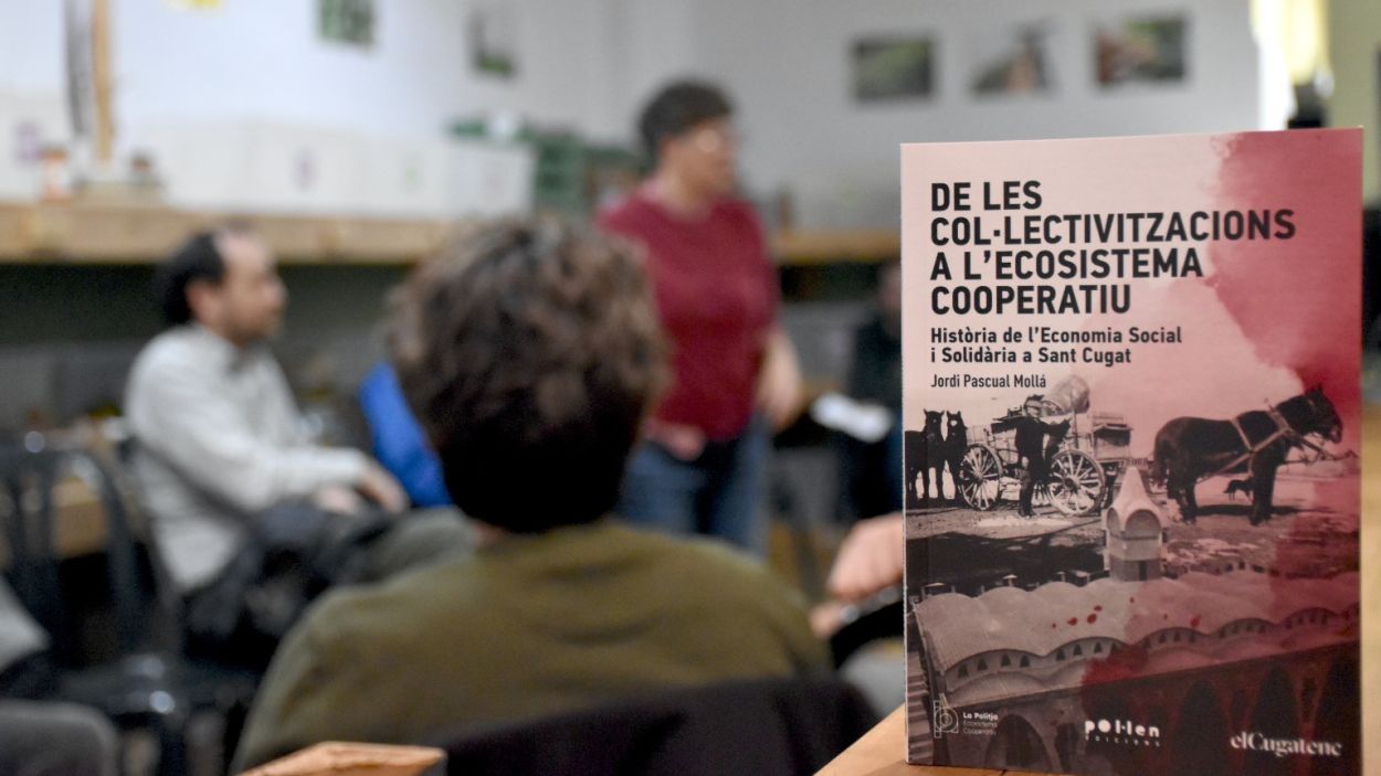Acte de presentaci del llibre de Jordi Pascual / Foto: elCugatenc