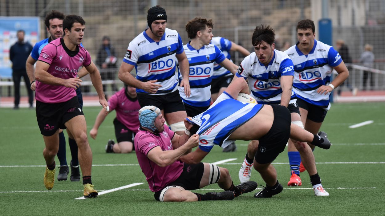 El Rugby Sant Cugat es juga bona part de la temporada al camp de la Vila / Foto: Xavier Serrano