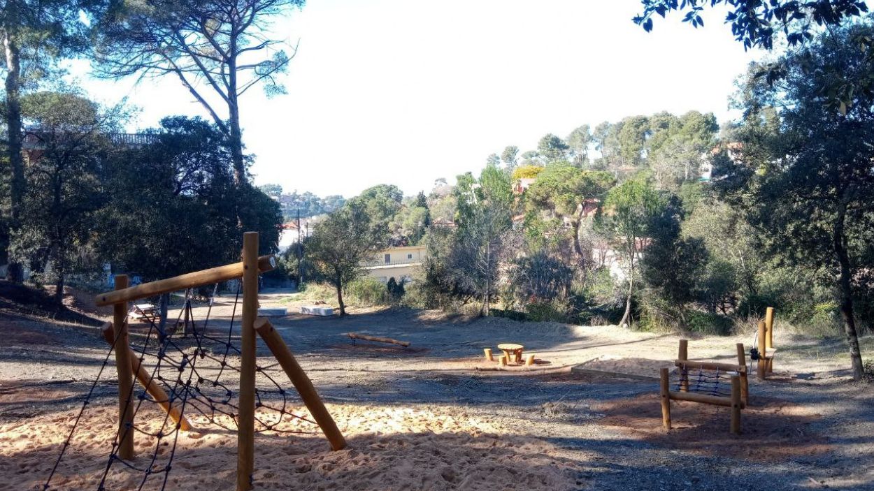 Imatge del nou parc infantil a Emeterio Escudero / Foto: Ajuntament