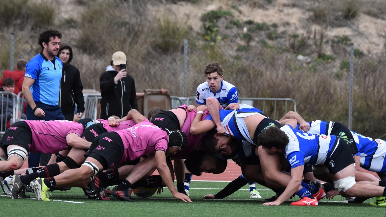 El Rugby Sant Cugat davant un partit vital contra el Valncia / Foto: Xavier Serrano