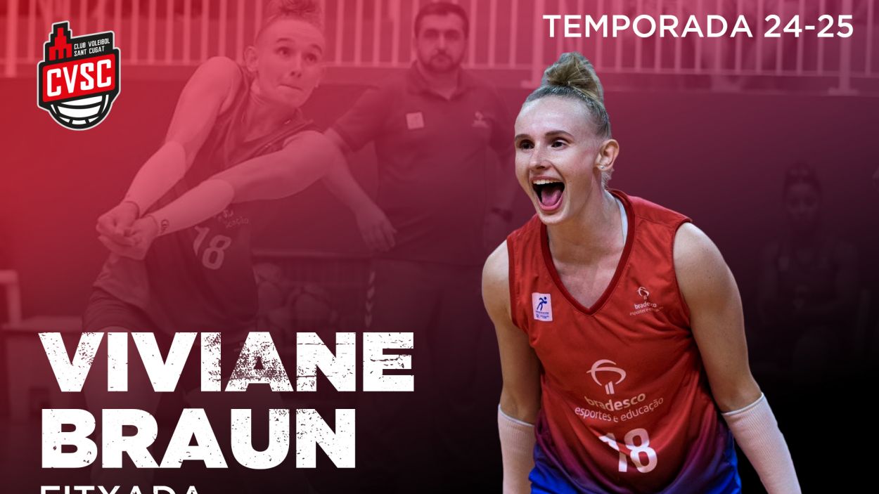 Viviane Braun, primer fitxatge per al DSV Club Voleibol Sant Cugat / Foto: DSV Volei Sant Cugat
