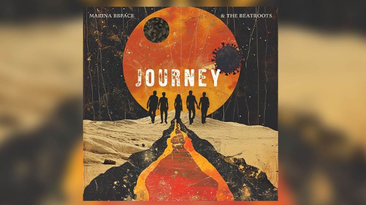 Portada del disc 'Journey' de Marina BBFace &The Beatroots/ Foto:cedida