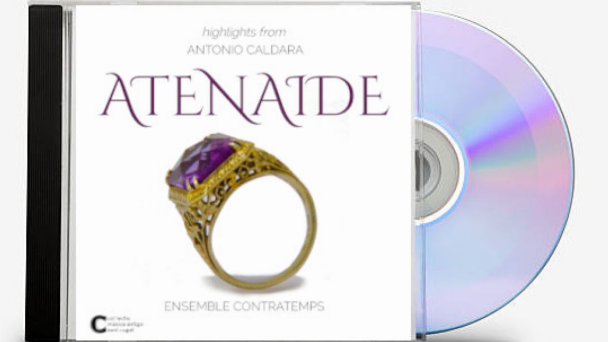 Imatge de la portada del CD 'Atenaide' / Foto: Ensemble Contratemps