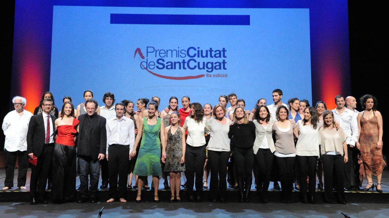 Imatge d'arxiu de l'edici de 2014 dels Premis Sant Cugat / Foto: Ajuntament