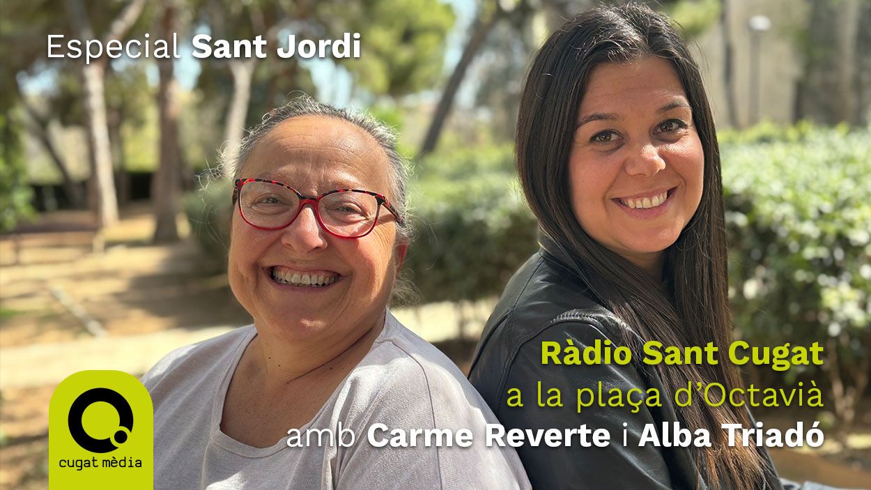 Carme Reverte i Alba Triad seran les presentadores del programa de rdio especial de Sant Jordi / Foto: Llus Llebot