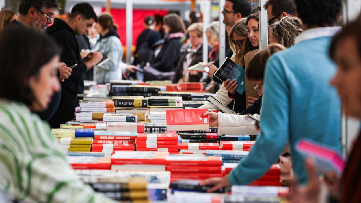 Imatge d'una parada de llibres a Sant Cugat / Foto: Ajuntament