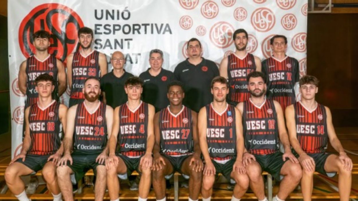 El segon equip mascul de la UESC ha pujat a Primera Catalana