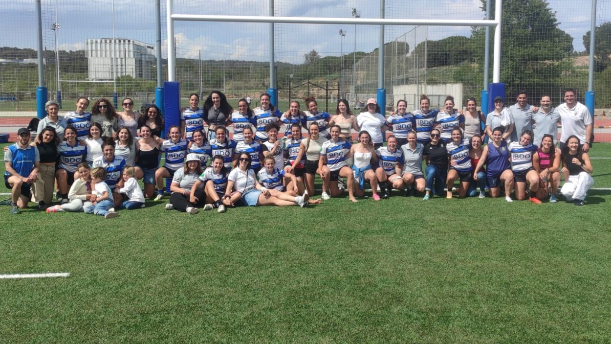 El Rugby Sant Cugat, a semifinals pel ttol de lliga / Foto: Cugat Mdia