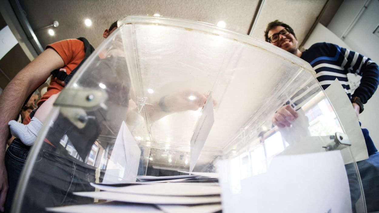 Una votaci a Sant Cugat / Foto: Ajuntament