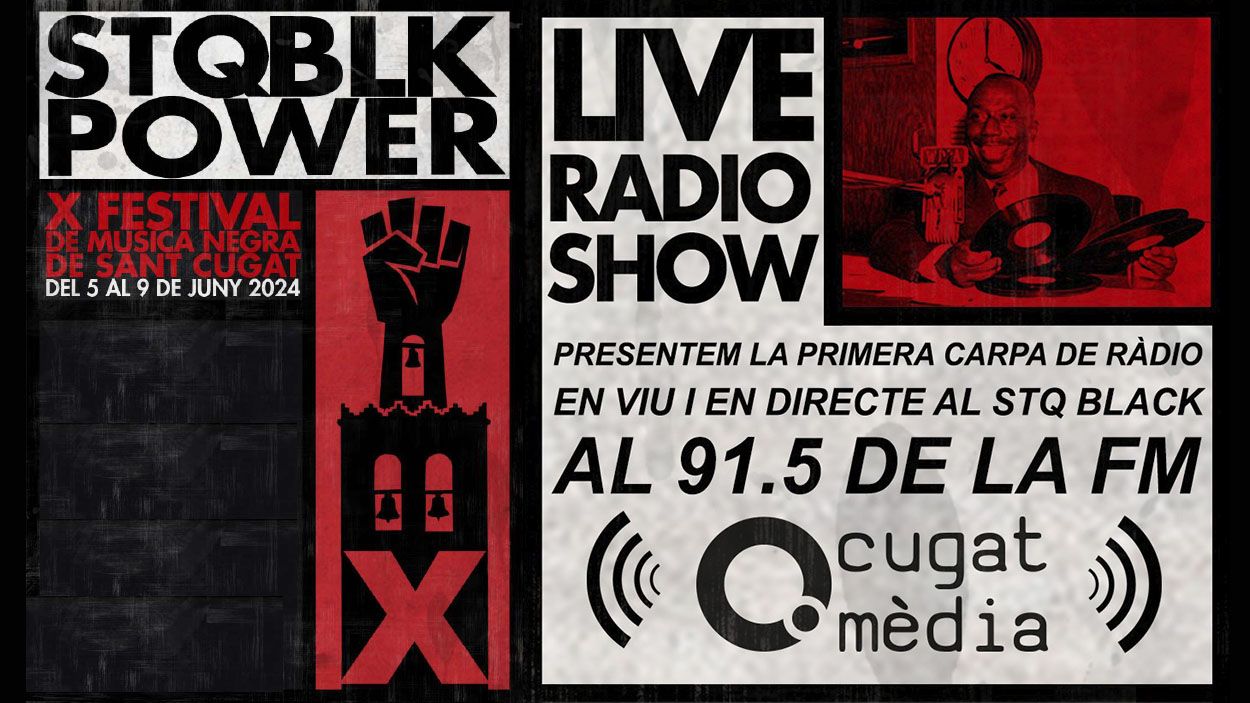 St.Q Black: Live Radio Show: Black Night + Tertlia del festival amb Octavians