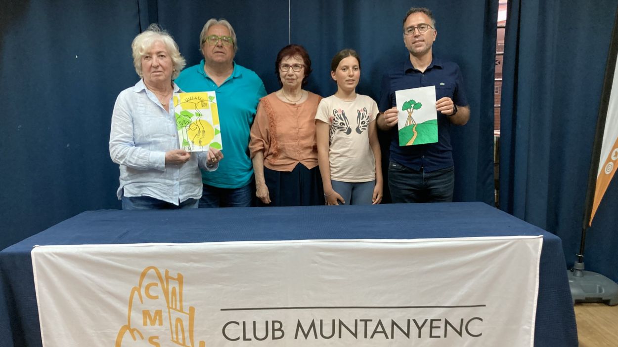 Jurat del concurs de dibuixos de la Marxa infantil / Foto: Club Muntanyenc Sant Cugat