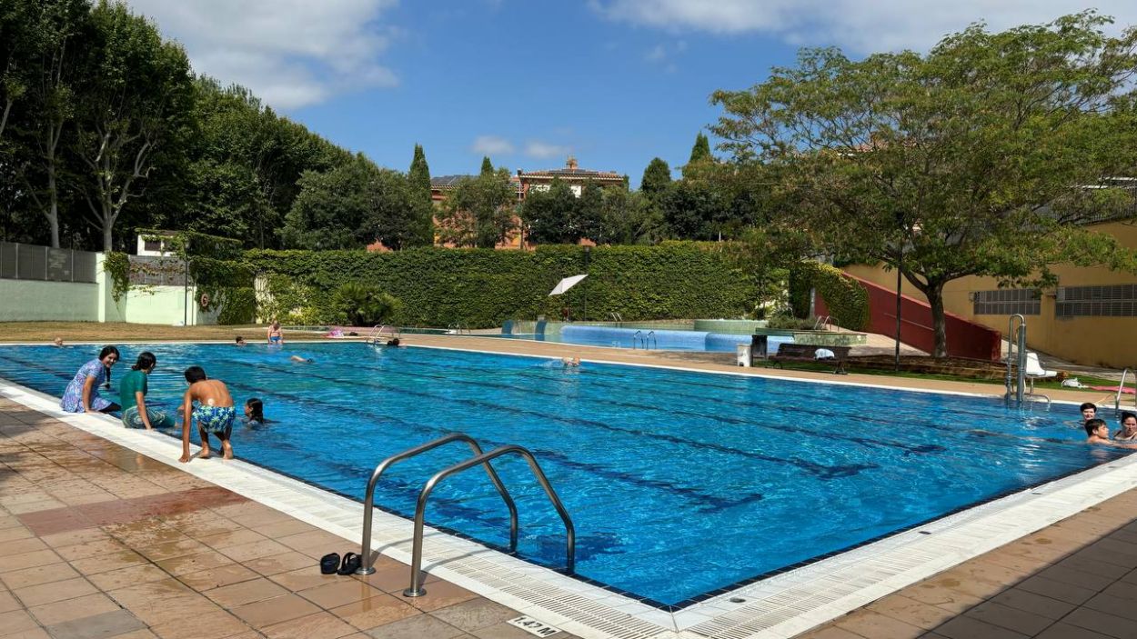 La piscina municipal del Parc Central s un dels 21 refugis climtics de Sant Cugat / Foto: Cugat Mdia