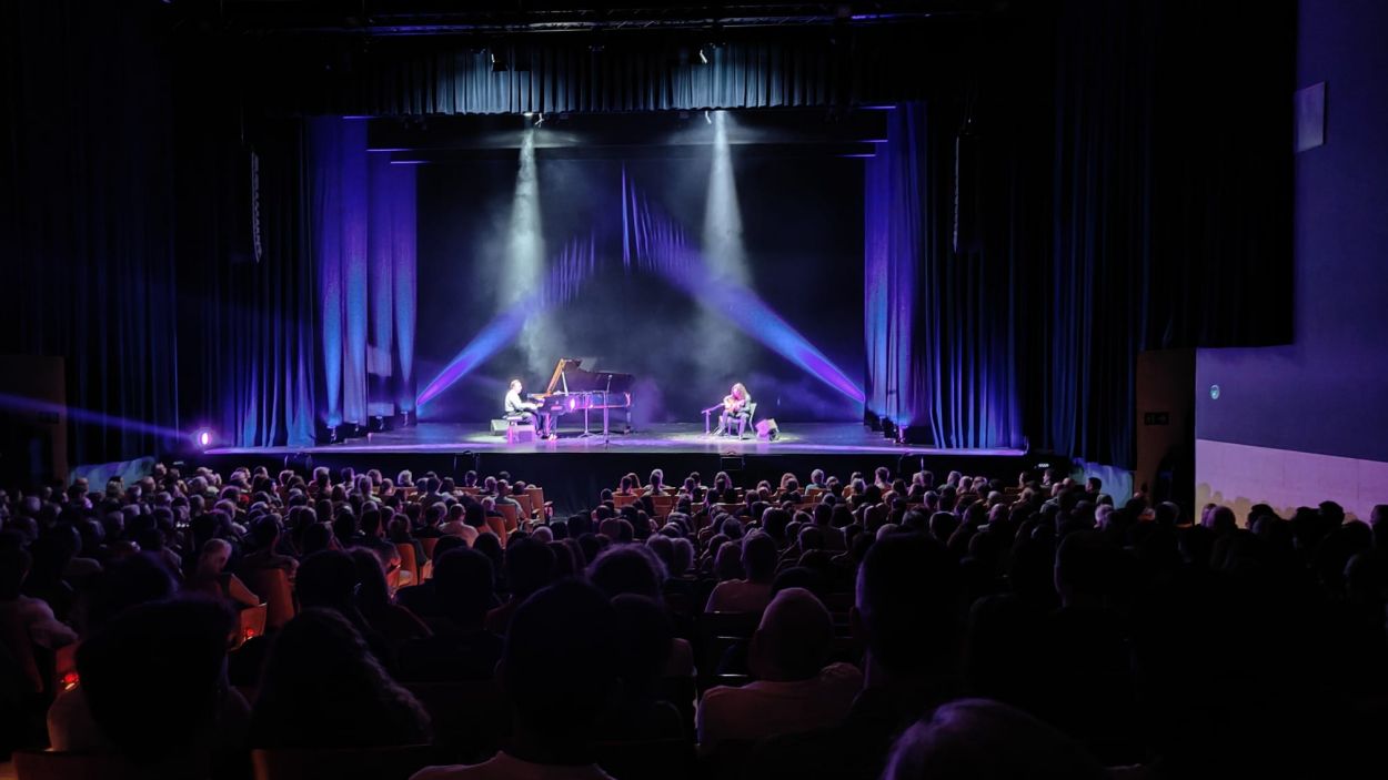 El Teatre-Auditori de Sant Cugat ha acollit l'inici de la gira mundial de Michel Camilo i 'Tomatito' / Foto: Cugat Mdia
