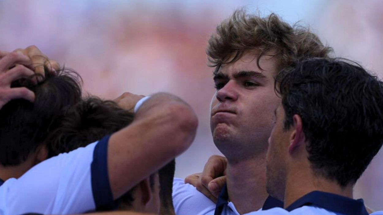 Bruno Font en una imatge d'un partit dels Jocs Olmpics / Foto: RFEH