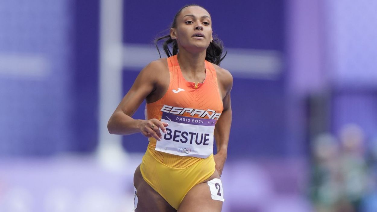 Bestu es queda a les portes de la semifinal dels 200m llisos / Foto: Federaci Catalana Atletisme