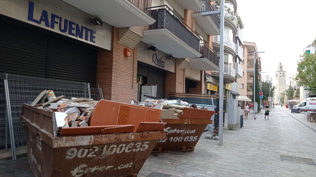 Faana del local del Colmado Qulez a l'avinguda de Cerdanyola / Foto: Cugat Mdia