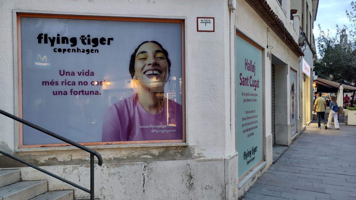 La botiga de Tiger s'ubicar on fins ara hi havia la de Party Fiesta, al carrer Santiago Rusiol de Sant Cugat