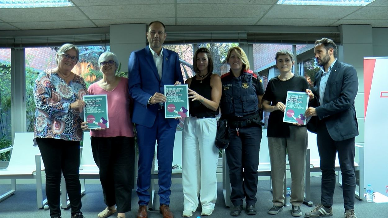 Presentaci protocol prevenci davant les violncies en l'mbit esportiu / Foto: Cugat Mdia