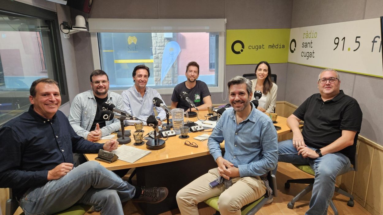 Participants a la tertlia de Rdio Sant Cugat