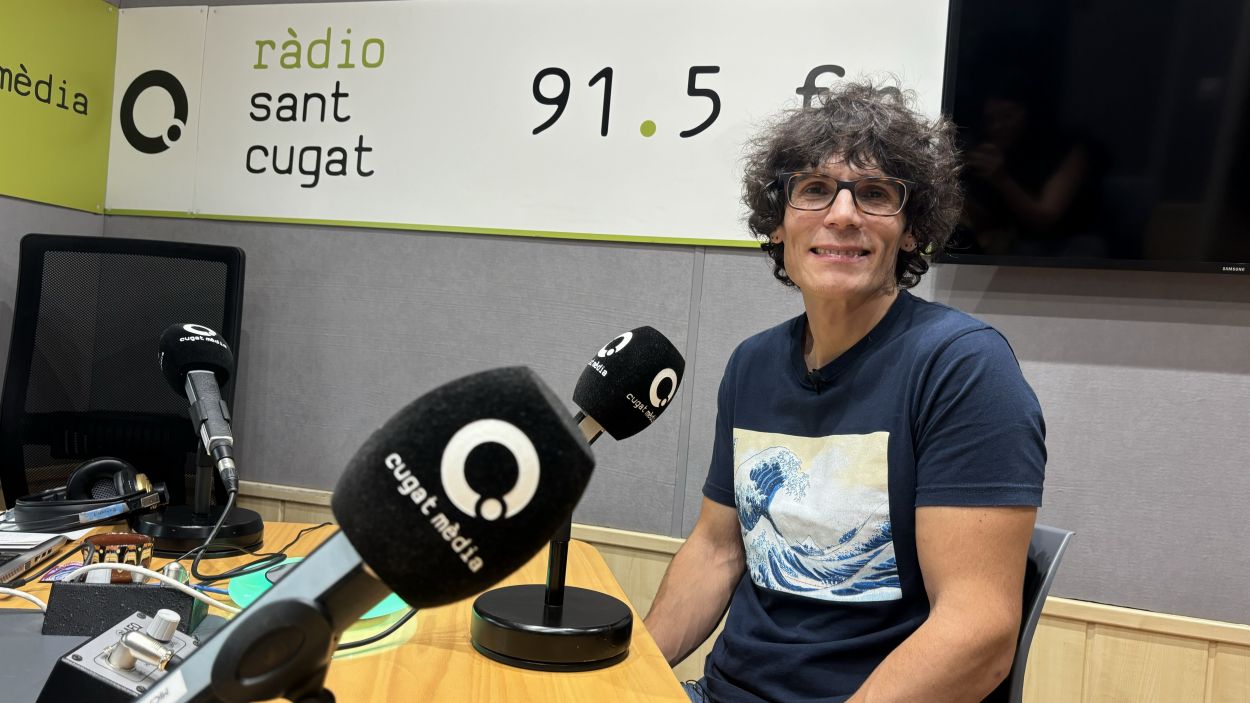 Diego Redolar, doctor en neurocincia, a l'estudi Ramon Barnils de Rdio Sant Cugat - Cugat Mdia / Foto: Cugat Mdia