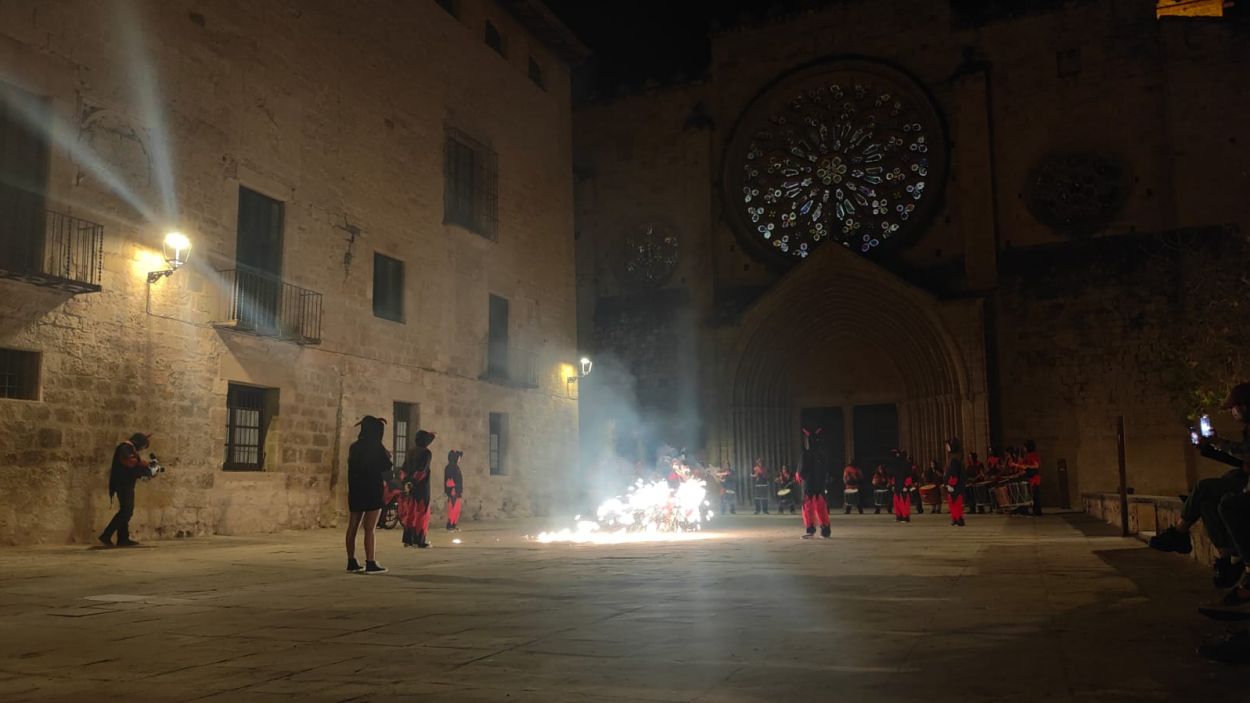 Rodatge del programa de 3Cat a la Llotgeta del Monestir / Foto: Cugat Mdia