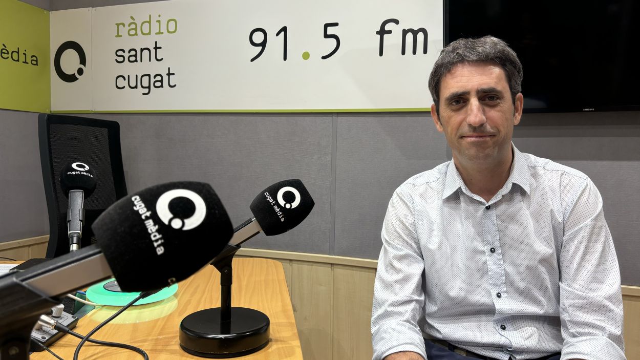 Ramon Puigner, president del Club d'Escacs Dos Torres/ Foto: Cugat Mdia