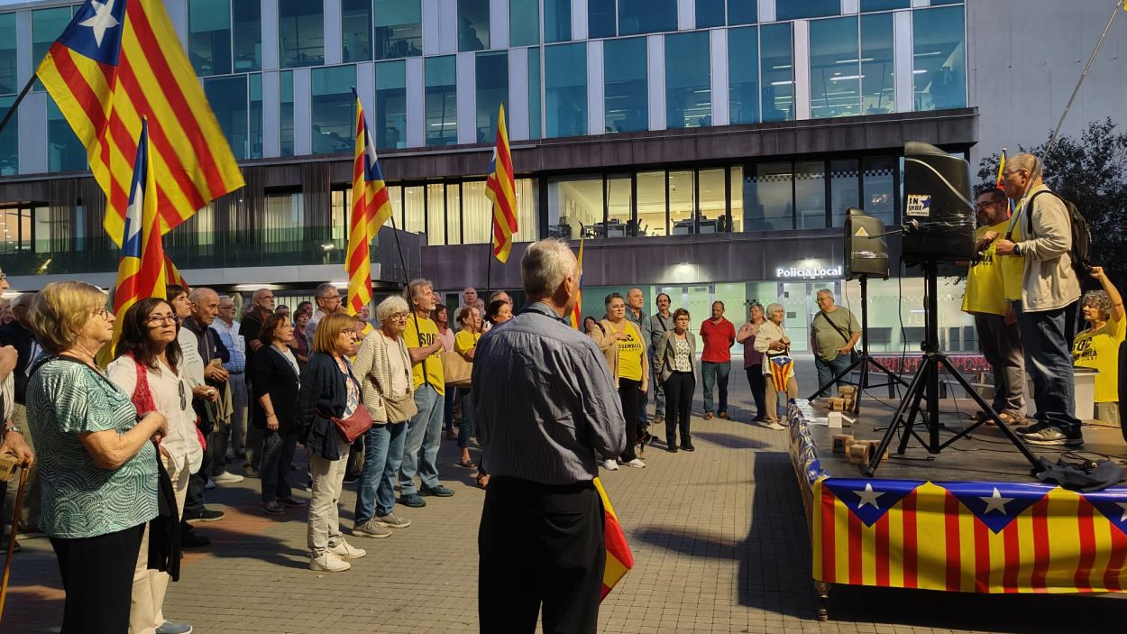 Concentraci ANC per l'1 d'octubre / Foto: Cugat Mdia