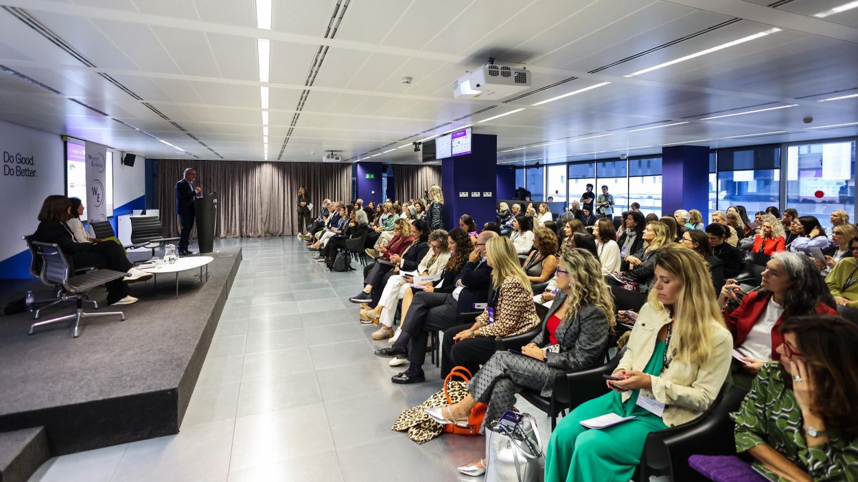 Imatge de la inauguraci del Women Evolution, a EsadeCreapolis / Foto: Ajuntament de Sant Cugat