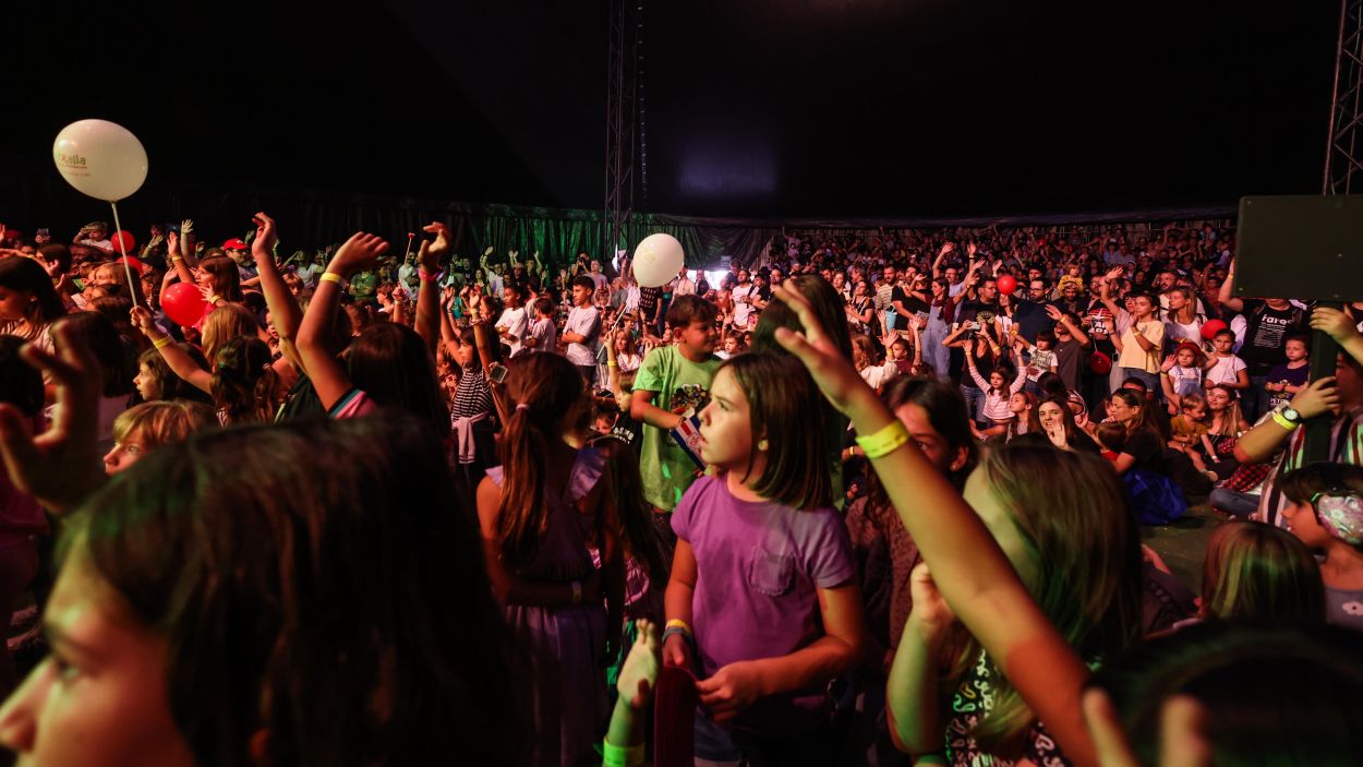 El pblic assistent a un dels concerts del Petits Camaleons / Foto: Ajuntament de Sant Cugat