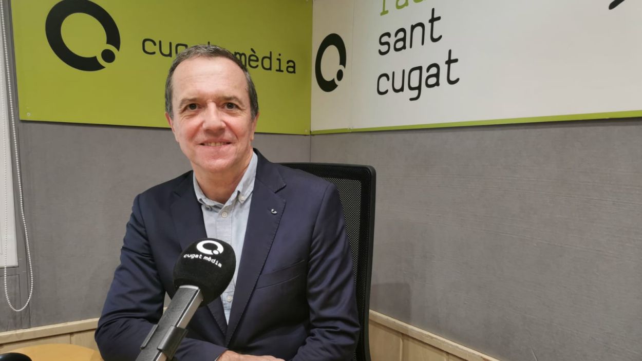 Miquel Ojeda, director del 'Club Esgrima de Sant Cugat' / Foto: Cugat Mdia