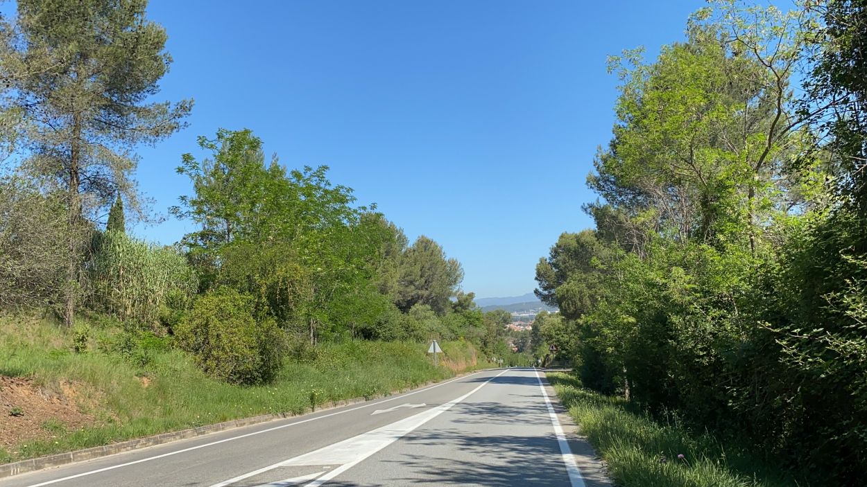 Sortida de la carretera de la Rabassada a Sant Cugat / Foto: Cugat Mdia (Llus Llebot)