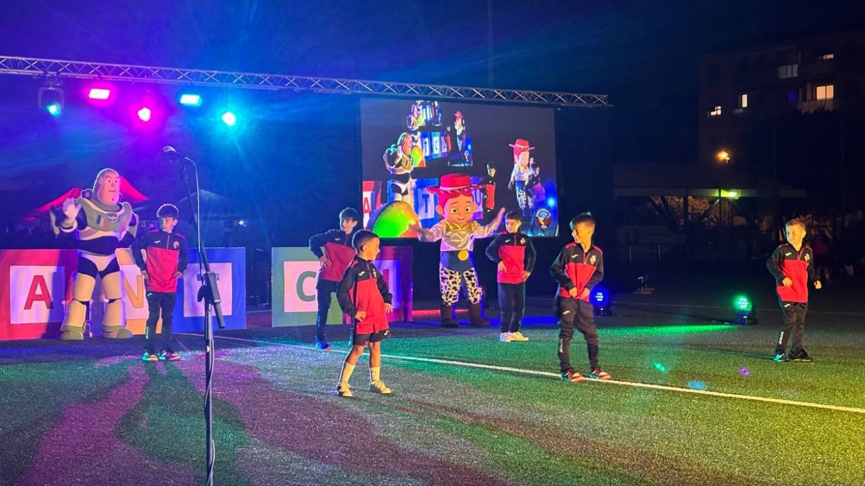 Un moment de la presentaci dels equips del SantCu per a la temporada 2024-2025 / Foto: Cugat Mdia