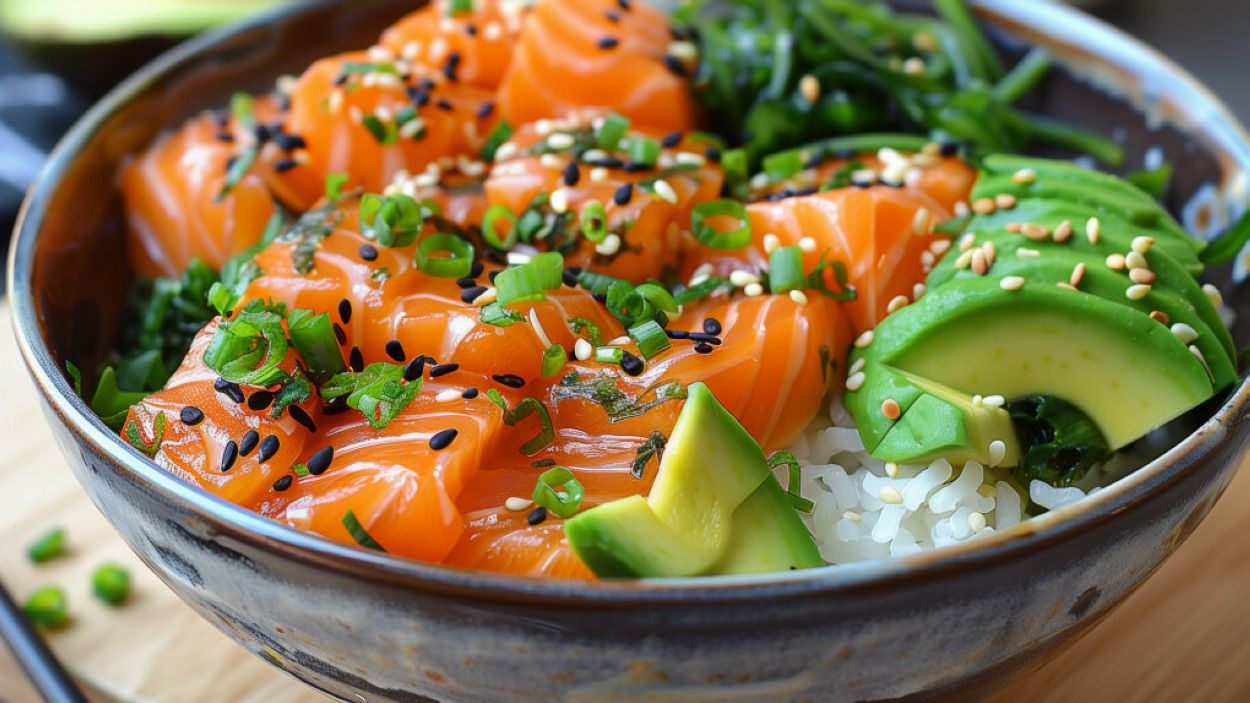 Un 'poke bowl' de salm / Foto: Marco Verch CC by 2.0