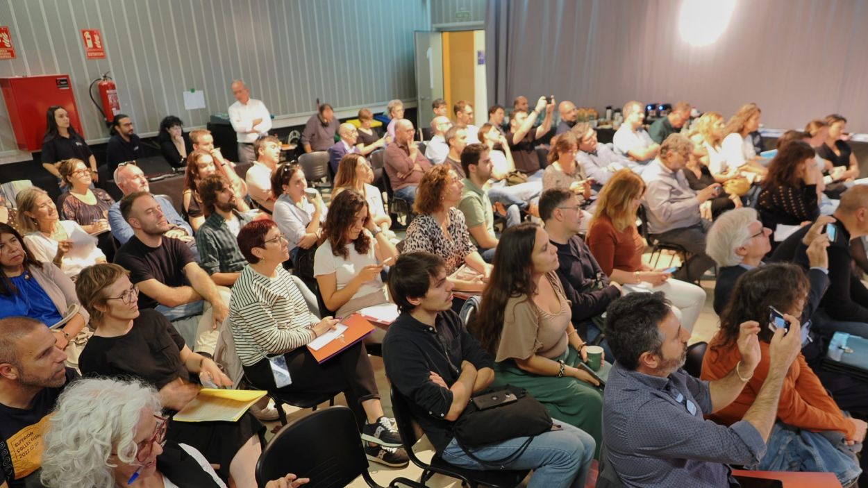 Un setantena d'operadors han participat a la jornada de treball del Llibre Blanc 2024.