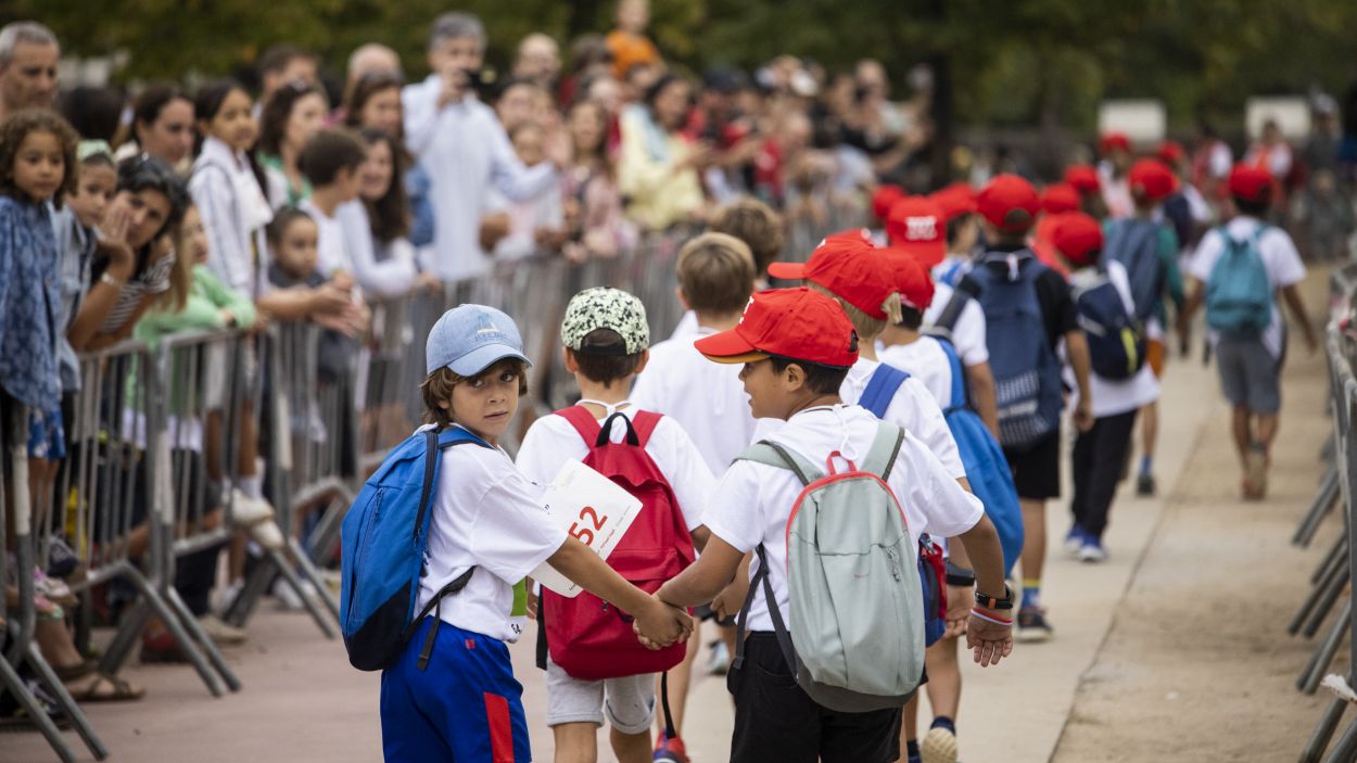 Imatge d'arxiu de la Marxa Infantil de regularitat / Foto: Ajuntament Sant Cugat