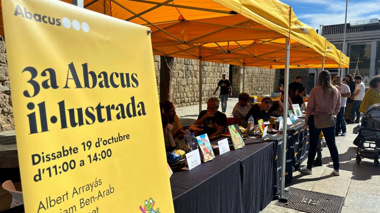 Els illustradors que han participar a la 3a Abacus illustrada / Foto: Cugat Mdia