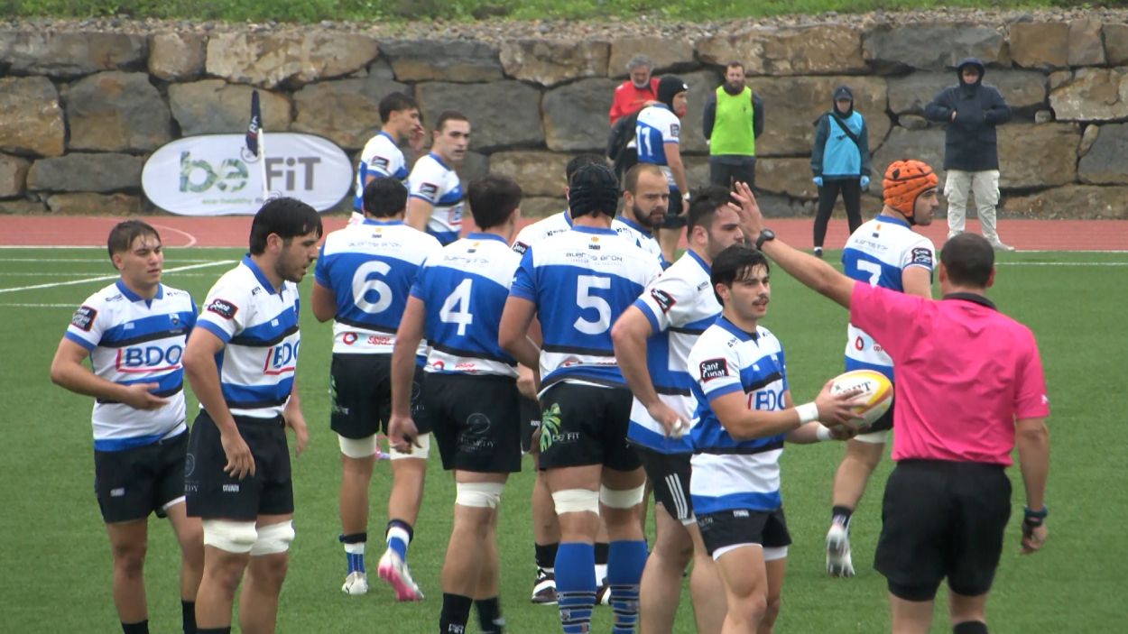 Jugadors del Club de Rugby Sant Cugat. Foto: Alex Surez (Cugat Mdia)