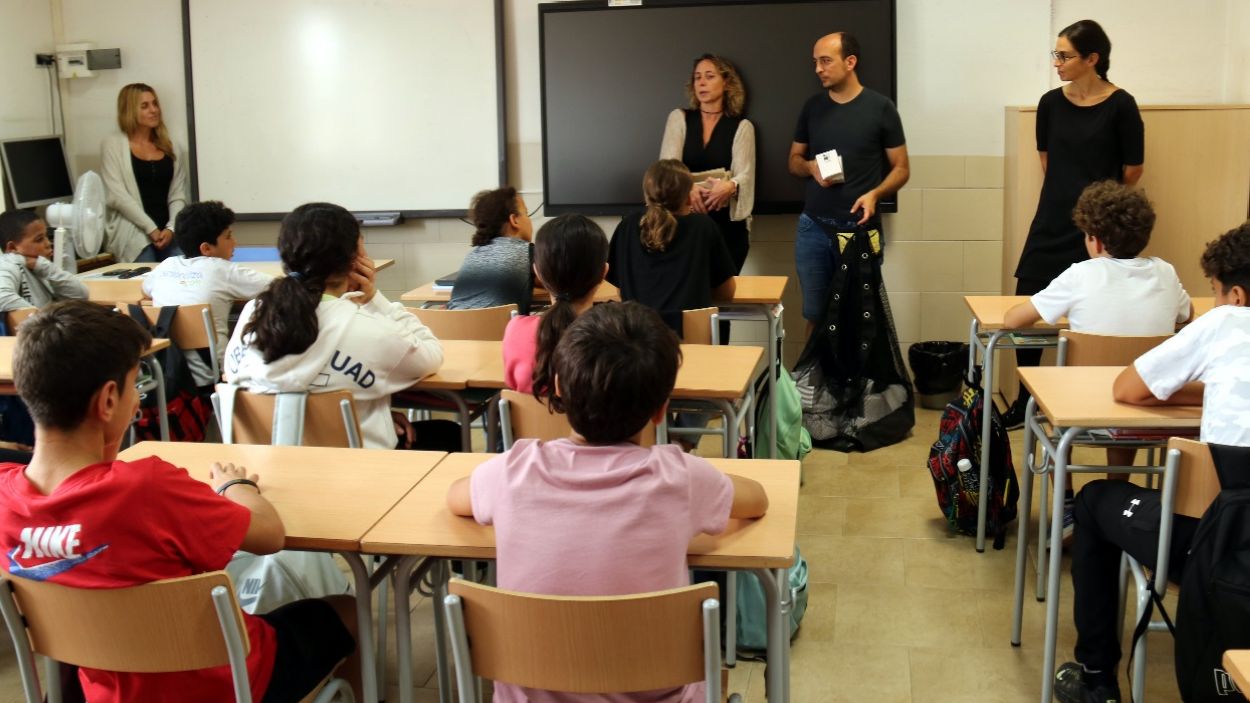 Interior d'una aula escolar / Foto: ACN (Nia Escol)