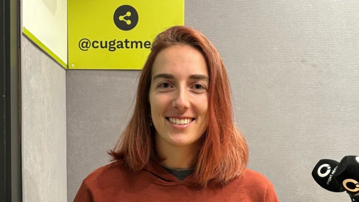 Kate Cap a l'estudi de Rdio Sant Cugat