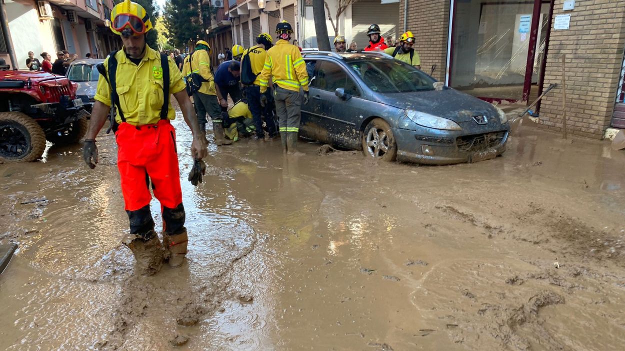 Actuaci dels ADF a Picanya, Valncia / Foto: ADF