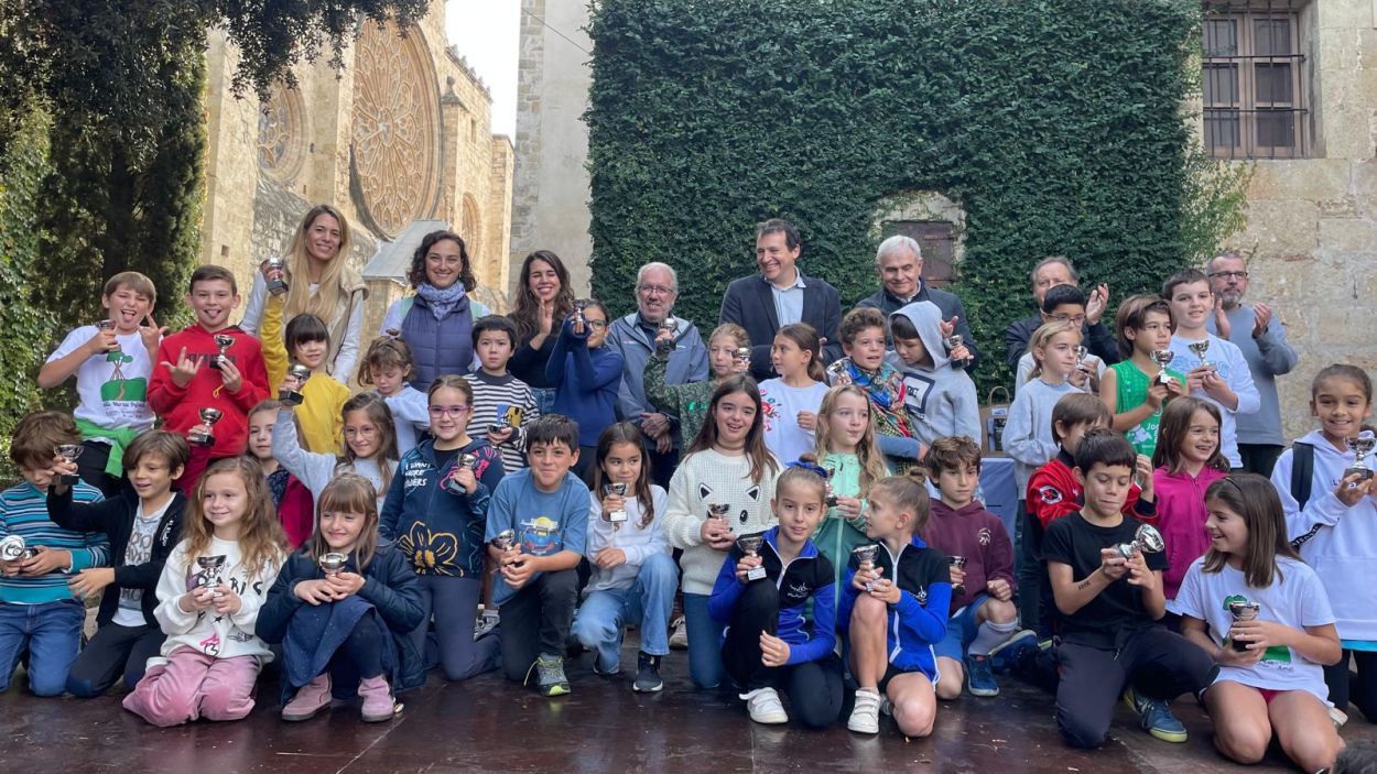 Alguns dels premiats de la Marxa Infantil 2024 / Foto: Cugat Mdia