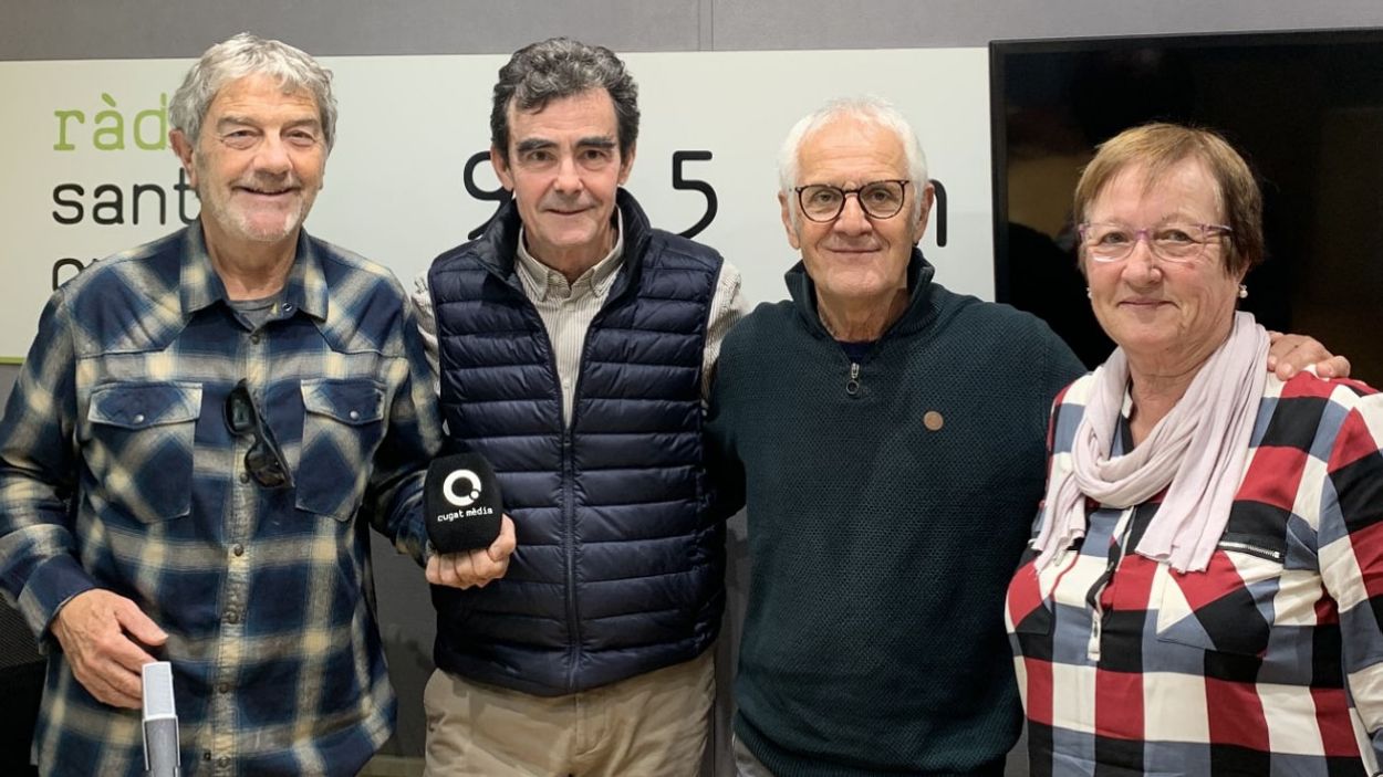 lvar Roda, Toni Sams, Rogeli Pedr i Rosa Daz / Foto: Cugat Mdia