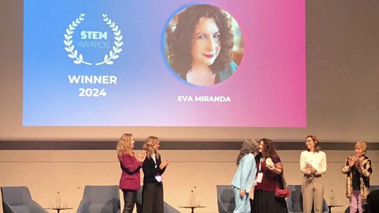 Eva Miranda guanyadora del STEM Woman Award 2024 / Foto: Cedida