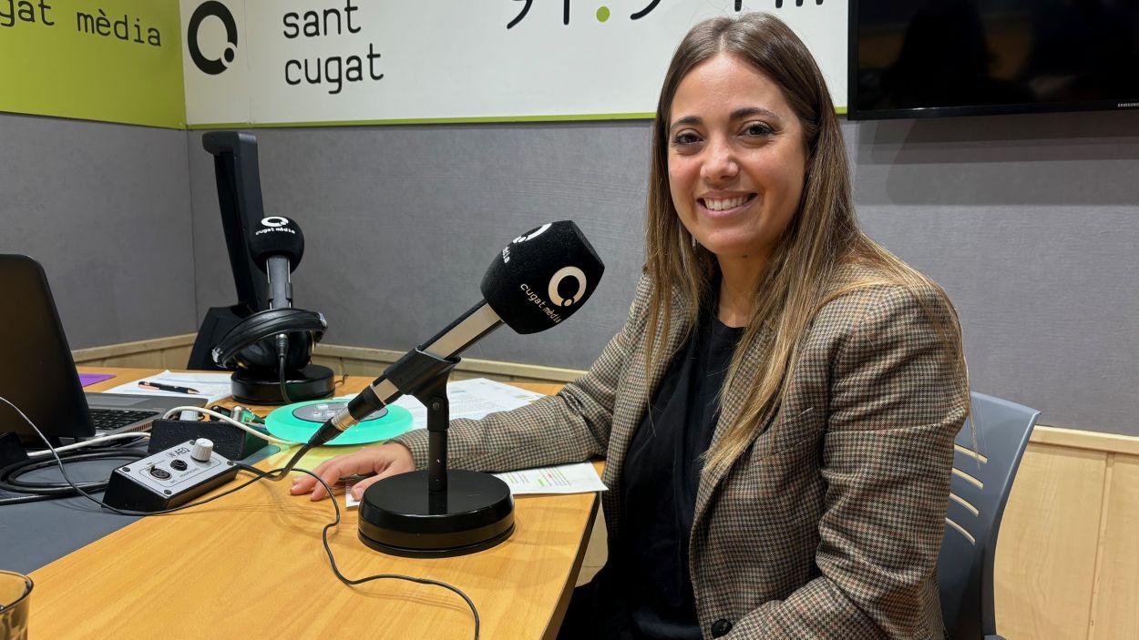 Maria Moreno, responsable de l'OMIC de Sant Cugat 