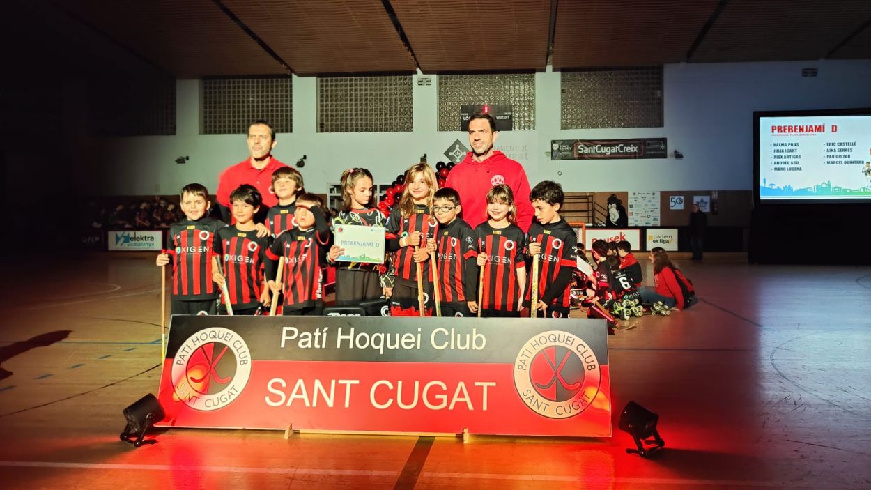 Un dels equips del club durant la presentaci / Foto: Cugat Mdia