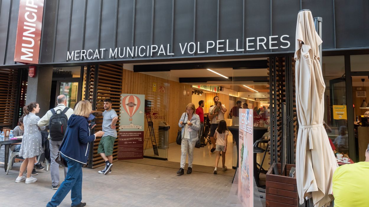 El mercat fa mesos que t la majoria de les parades buides / Foto: Ajuntament de Sant Cugat